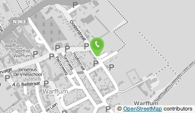 Bekijk kaart van G. Bouwman V.O.F. in Warffum