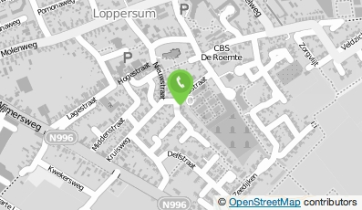 Bekijk kaart van V.O.F. van Houten in Appingedam