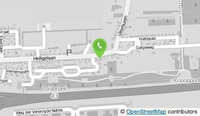 Bekijk kaart van Undercover Studio in Zuidbroek