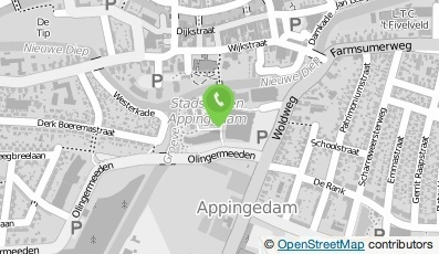 Bekijk kaart van Apotheek Salentijn B.V. in Appingedam