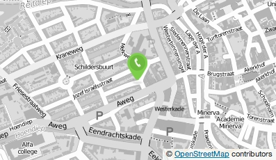 Bekijk kaart van Café De Koffer in Groningen
