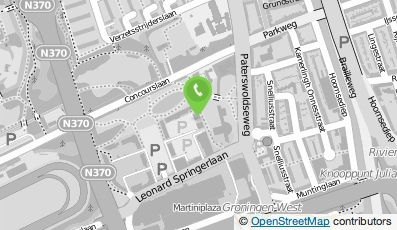 Bekijk kaart van draaijer+partners B.V. in Groningen