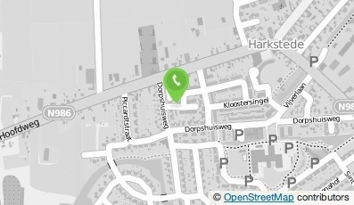 Bekijk kaart van De Bezorgbakker in Harkstede (Groningen)