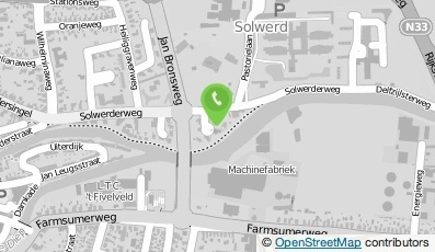 Bekijk kaart van Adv.bureau Informatieverw. Snakenborg B.V. in Appingedam