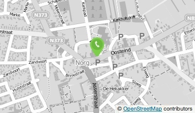 Bekijk kaart van Restaurant t' Wapen van Norg in Norg