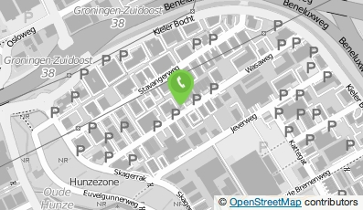 Bekijk kaart van P&P Projects in Groningen