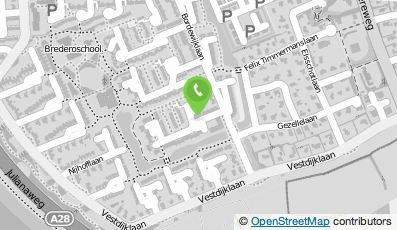 Bekijk kaart van Bloemenexpress in Groningen