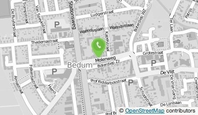 Bekijk kaart van Installatiebedrijf Wiersema  in Bedum