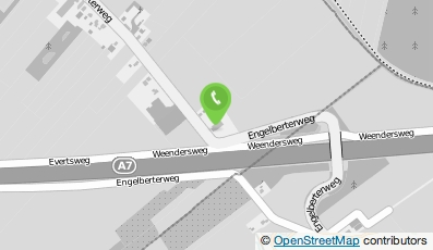 Bekijk kaart van Merkenbureau Weender in Groningen
