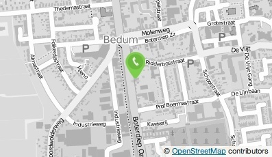 Bekijk kaart van Reisiger.Com  in Bedum