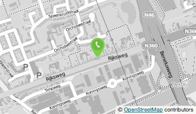 Bekijk kaart van Hempenius Woning- en Projectstoffering in Groningen