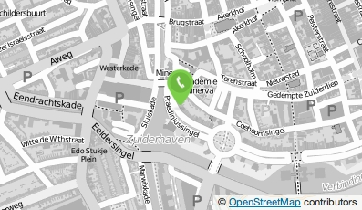 Bekijk kaart van Zeppelin Studios in Groningen