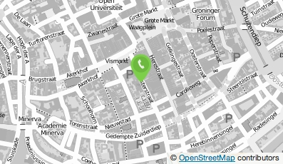 Bekijk kaart van Antiquariaat Berger & De Vries  in Groningen