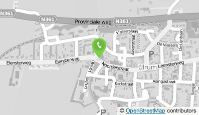 Bekijk kaart van Transportbedrijf P. Steigstra in Ulrum