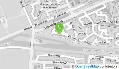 Bekijk kaart van Klussenbedrijf Van der Leest  in Hoogeveen