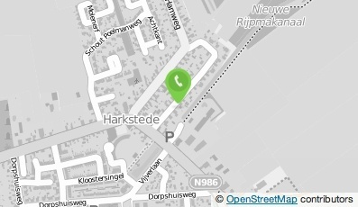 Bekijk kaart van H.E.T. in Harkstede (Groningen)