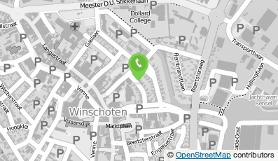 Bekijk kaart van G. VAN HET Winschoten in Winschoten