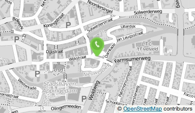 Bekijk kaart van Landstra & De Groot Webdesign in Appingedam