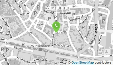 Bekijk kaart van Elise Vastgoed B.V. in Winschoten