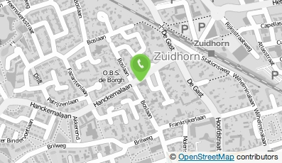 Bekijk kaart van Apotheek Zuidhorn in Zuidhorn