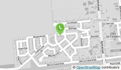 Bekijk kaart van Naaimach.rep.bedr. Veldman Zijlstra Topservice Nederland in Zuidbroek