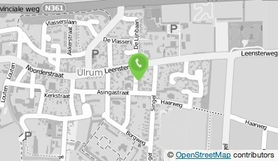 Bekijk kaart van Groentehandel J.H. Pruim  in Ulrum
