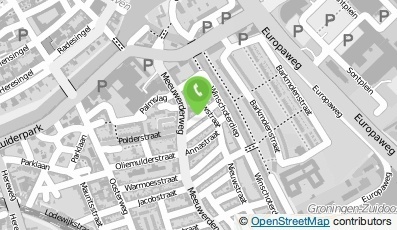 Bekijk kaart van Bloemenbezorgdienst Nel  in Groningen