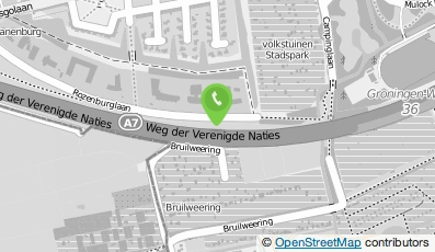 Bekijk kaart van Inextern Holding B.V. in Groningen