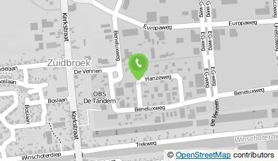 Bekijk kaart van Gebroeders Venema V.O.F.  in Zuidbroek