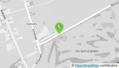 Bekijk kaart van Golfcentrum 'Semslanden' in Gasselternijveen