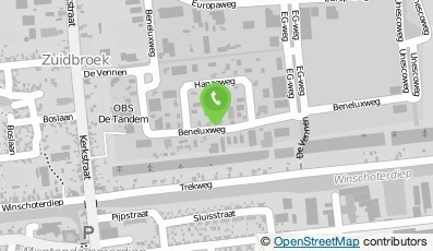 Bekijk kaart van Timmerbedrijf Moedt in Zuidbroek