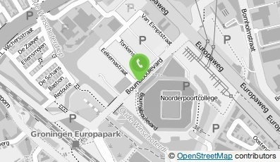 Bekijk kaart van Euroborg N.V. in Groningen