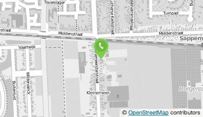 Bekijk kaart van Tegelzetbedrijf R. Jongst  in Sappemeer
