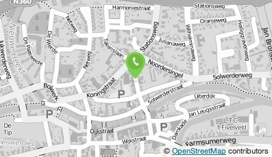 Bekijk kaart van Hobbyhandel Greet in Appingedam