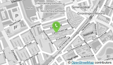 Bekijk kaart van Rode Egel Producties in Groningen