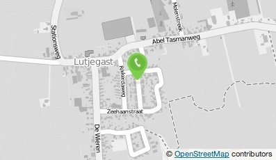 Bekijk kaart van Kwekerij- en Onderhoudsbedrijf van Dellen in Lutjegast
