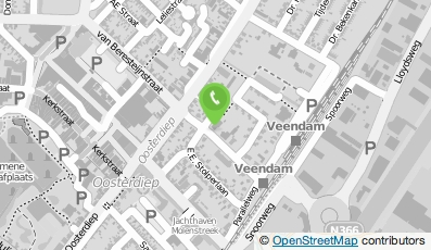 Bekijk kaart van A-Four Intermediair B.V. in Veendam