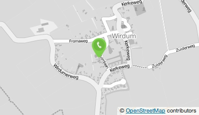 Bekijk kaart van Paardenmelkerij de Lage Wierde in Wirdum (Groningen)