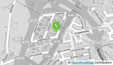 Bekijk kaart van Dijkstra Auto's  in Groningen