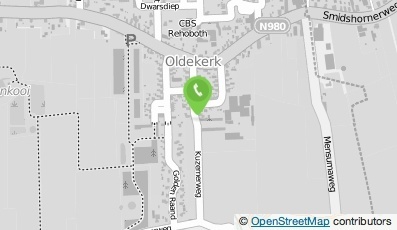 Bekijk kaart van Metselbedrijf Dijk-Drijfhout  in Oldekerk