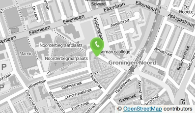 Bekijk kaart van Spits>92 (L.J. Nicolai) in Groningen