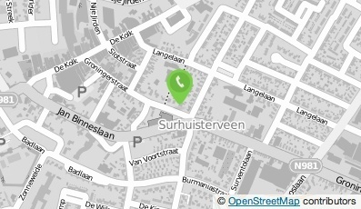 Bekijk kaart van KRO-Effect  in Surhuisterveen