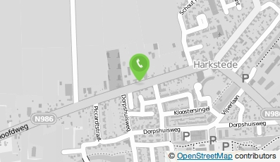 Bekijk kaart van Salon voor Huidverzorging Esthé Mar in Harkstede (Groningen)