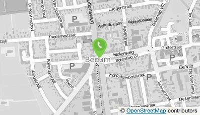 Bekijk kaart van W. Dijk Assurantiën Bedum B.V. in Bedum