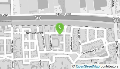 Bekijk kaart van Ton Menses Schildersbedrijf in Hoogezand