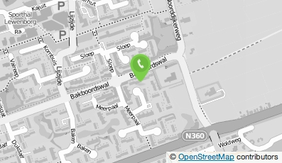 Bekijk kaart van Franch & Free (L. Hut) in Groningen