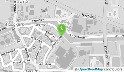 Bekijk kaart van Autobedrijf Huizinga in Groningen