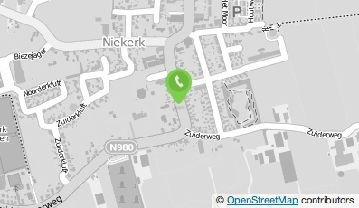 Bekijk kaart van Niels Veenstra Stukadoorsbedrijf in Niekerk (Groningen)