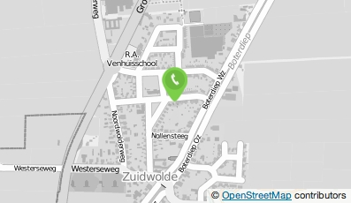 Bekijk kaart van Schildersbedrijf Theo Havinga in Zuidwolde (Groningen)