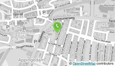 Bekijk kaart van Dick Medema webdesign in Appingedam